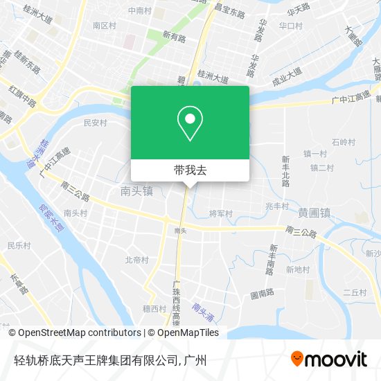 轻轨桥底天声王牌集团有限公司地图