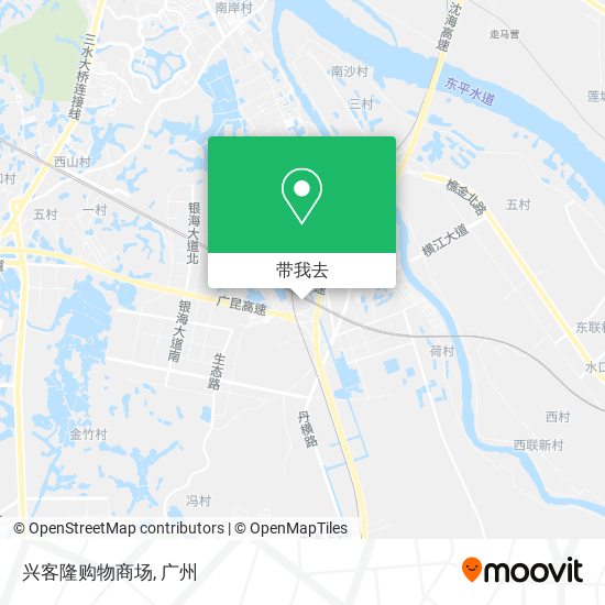 兴客隆购物商场地图