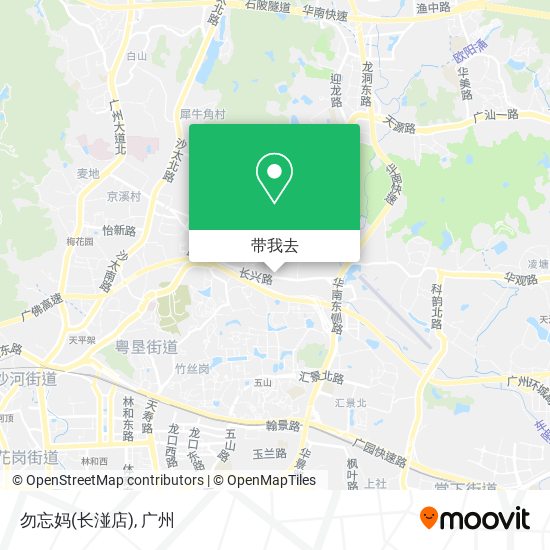 勿忘妈(长湴店)地图