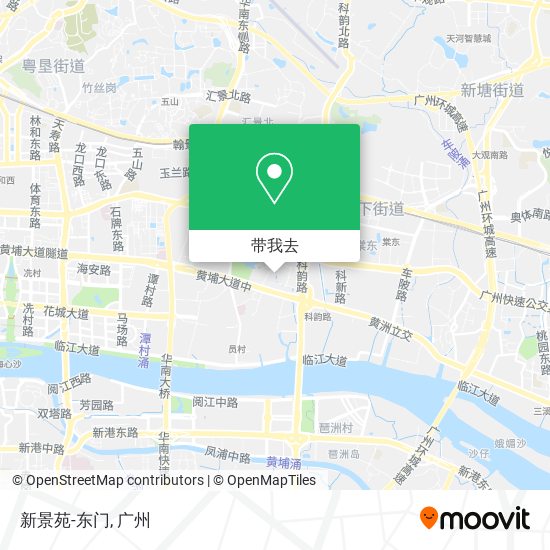 新景苑-东门地图