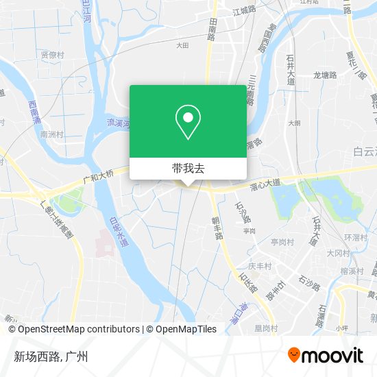 新场西路地图