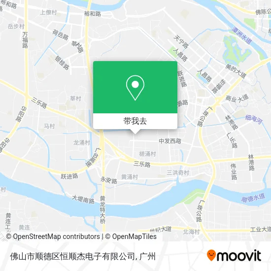 佛山市顺德区恒顺杰电子有限公司地图