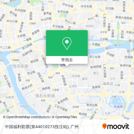 中国福利彩票(第44010273投注站)地图