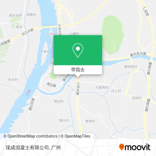 现成混凝土有限公司地图
