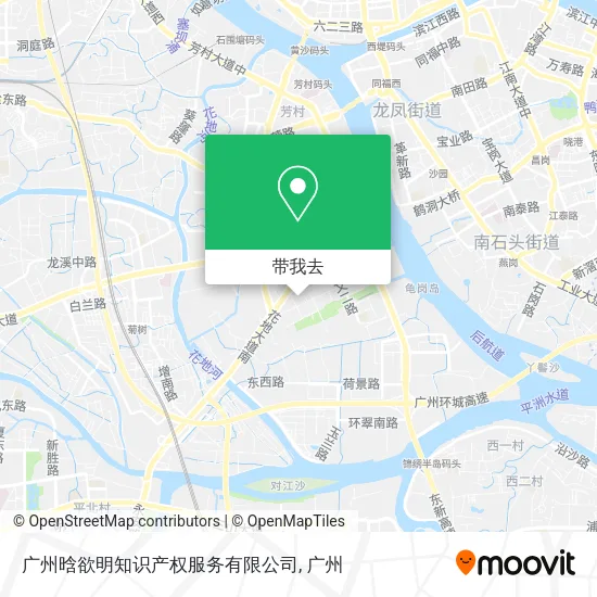 广州晗欲明知识产权服务有限公司地图