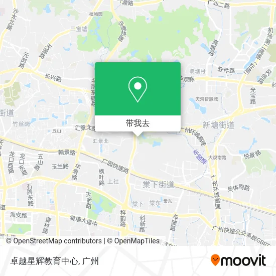 卓越星辉教育中心地图