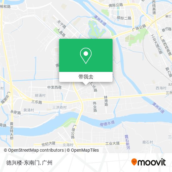 德兴楼-东南门地图