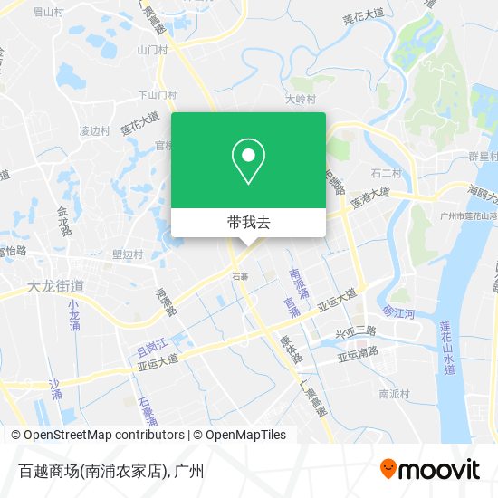 百越商场(南浦农家店)地图