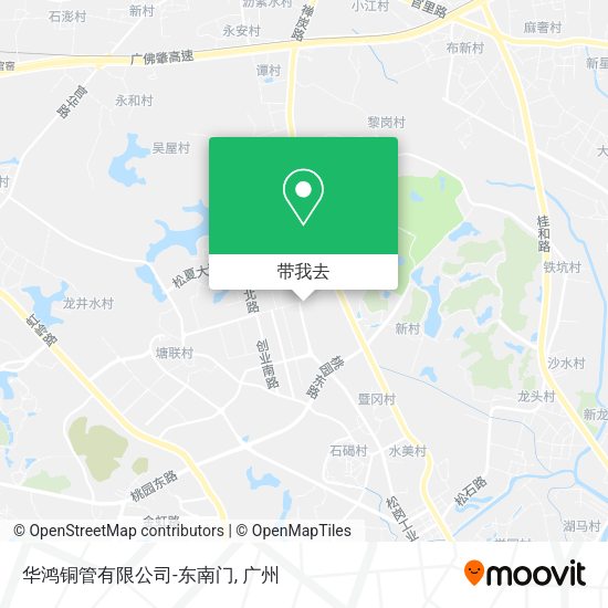 华鸿铜管有限公司-东南门地图