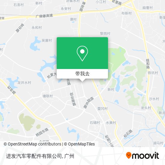 进发汽车零配件有限公司地图