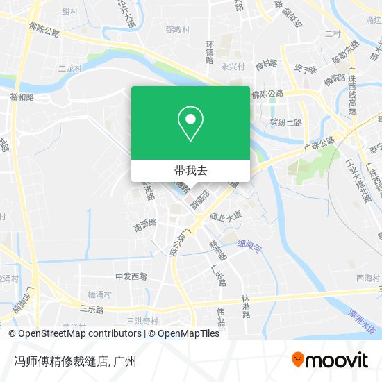 冯师傅精修裁缝店地图