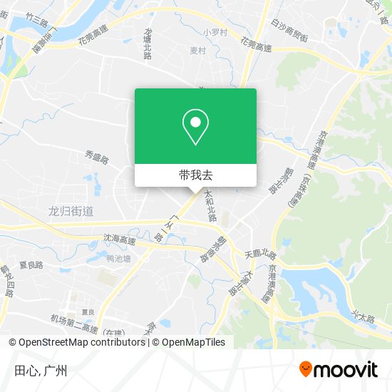 田心地图