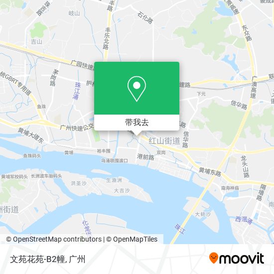 文苑花苑-B2幢地图