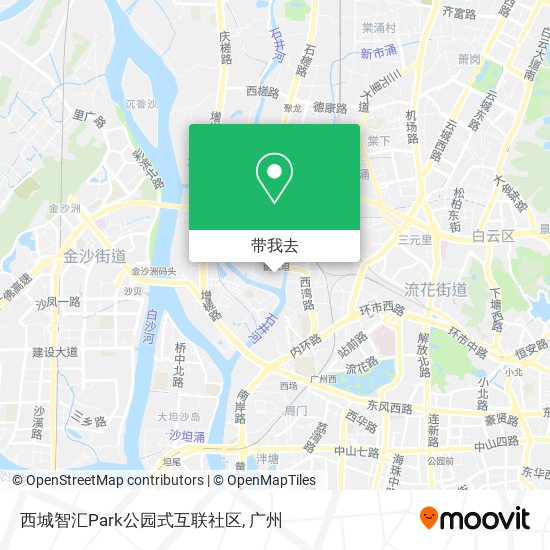西城智汇Park公园式互联社区地图