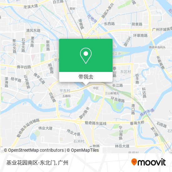 基业花园南区-东北门地图
