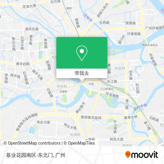 基业花园南区-东北门地图