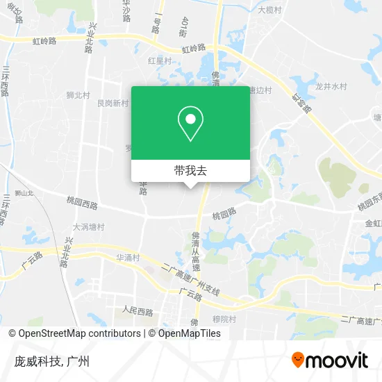 庞威科技地图