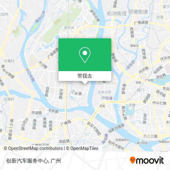 创新汽车服务中心地图