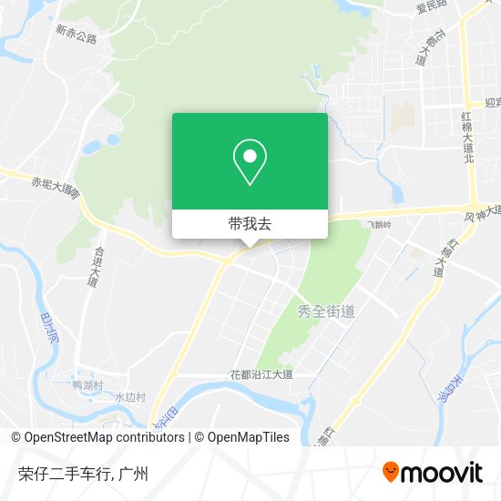荣仔二手车行地图