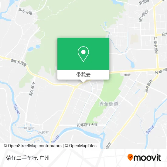 荣仔二手车行地图