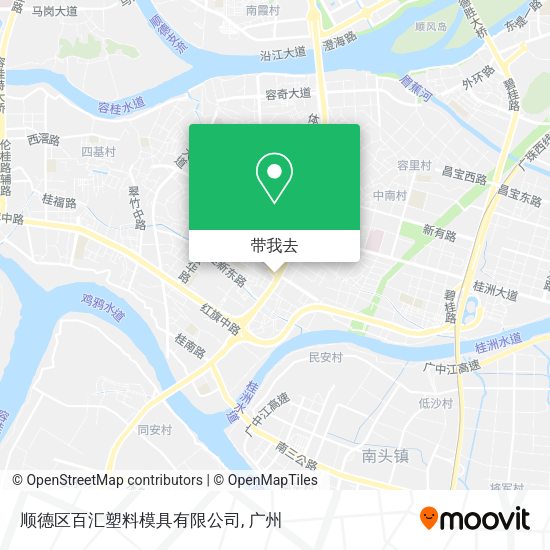 顺德区百汇塑料模具有限公司地图