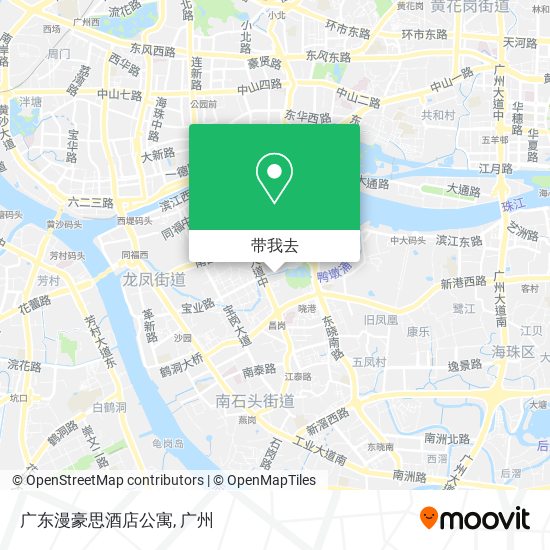 广东漫豪思酒店公寓地图