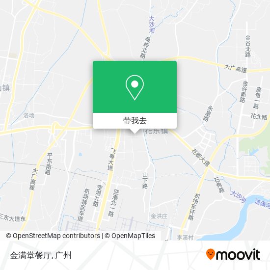 金满堂餐厅地图