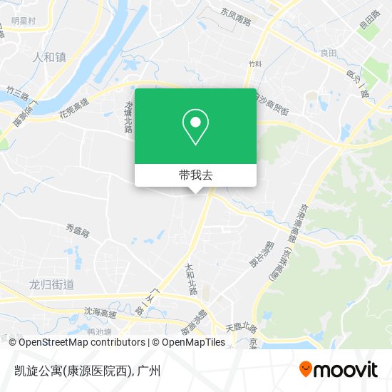 凯旋公寓(康源医院西)地图