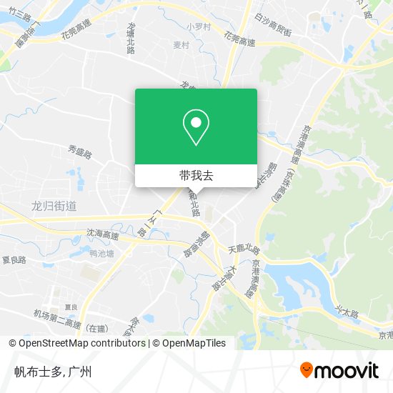 帆布士多地图