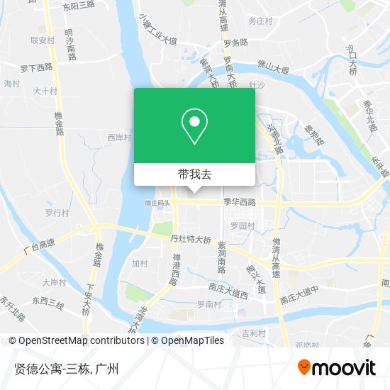 贤德公寓-三栋地图