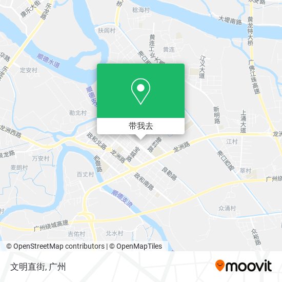文明直街地图