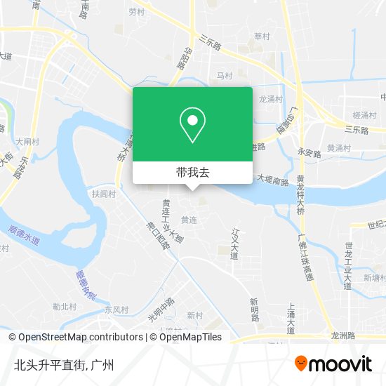 北头升平直街地图