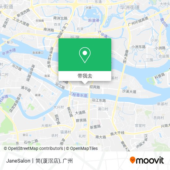 JaneSalon丨简(厦滘店)地图