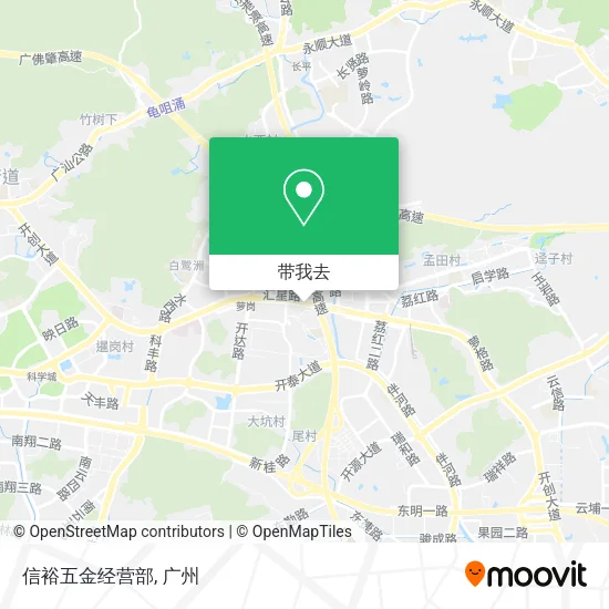 信裕五金经营部地图