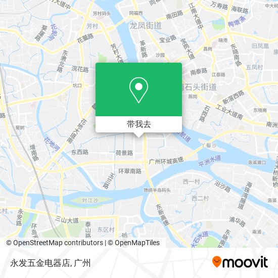 永发五金电器店地图