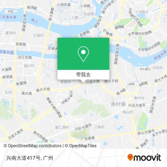 兴南大道417号地图