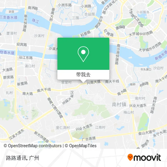 路路通讯地图