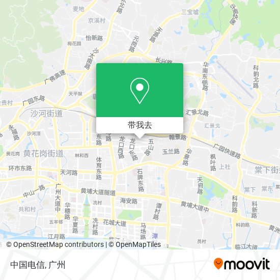 中国电信地图