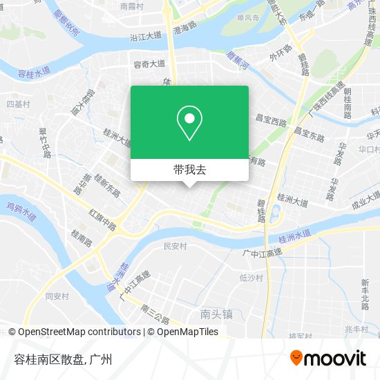 容桂南区散盘地图