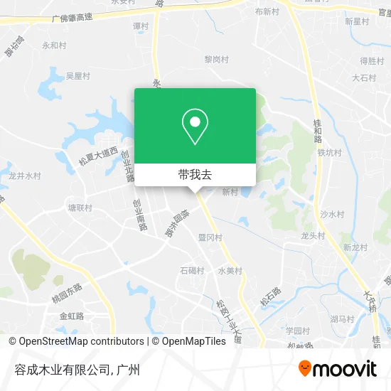 容成木业有限公司地图