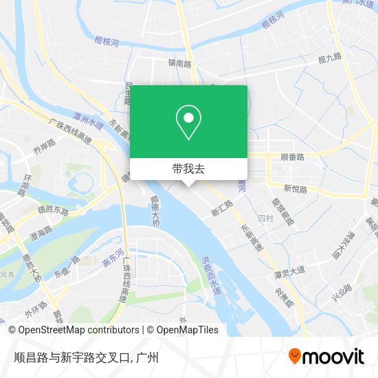 顺昌路与新宇路交叉口地图