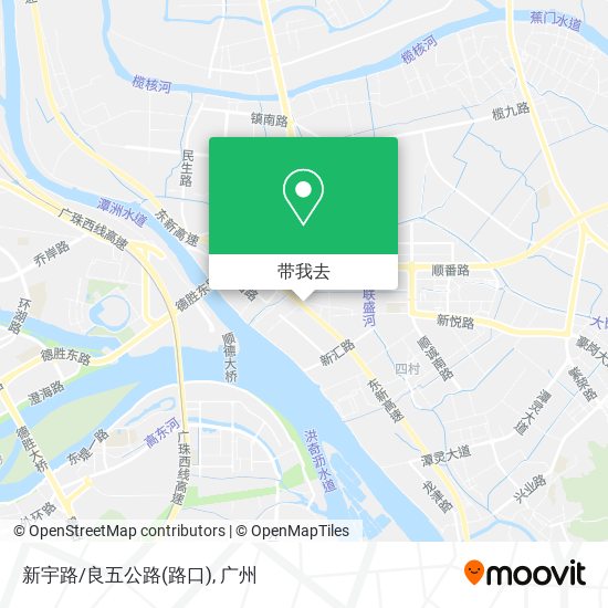 新宇路/良五公路(路口)地图