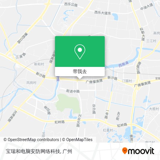 宝瑞和电脑安防网络科技地图