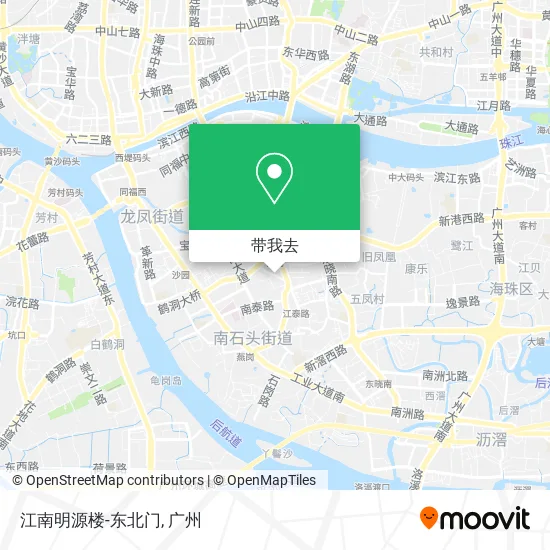 江南明源楼-东北门地图