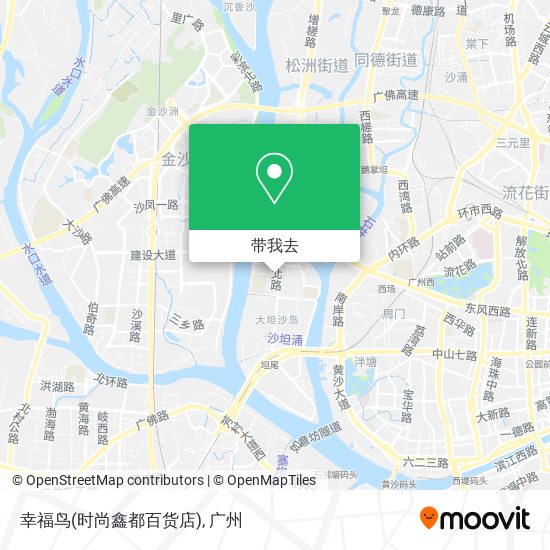 幸福鸟(时尚鑫都百货店)地图
