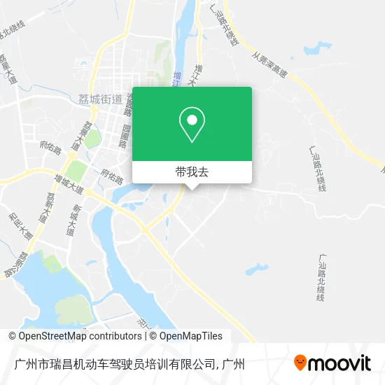 广州市瑞昌机动车驾驶员培训有限公司地图