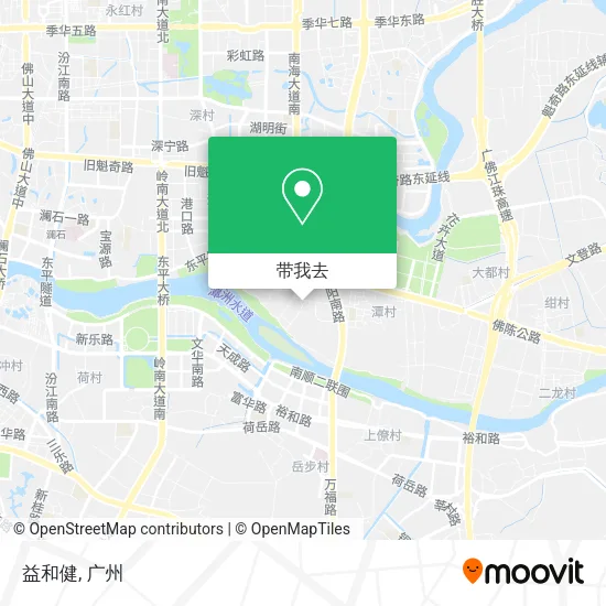 益和健地图
