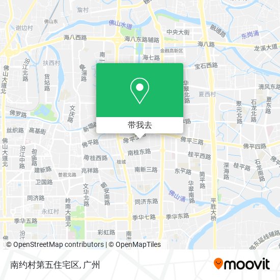 南约村第五住宅区地图