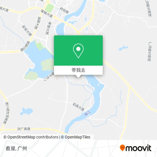 蔡屋地图