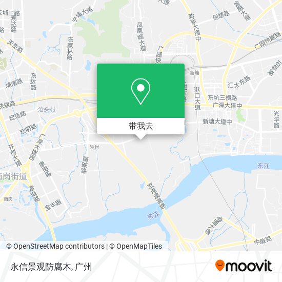 永信景观防腐木地图
